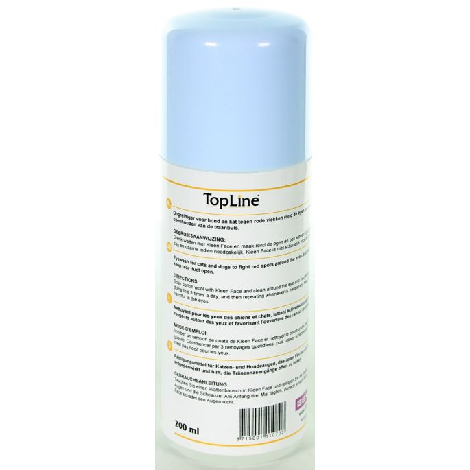 Topline Kleen Face Oogreiniger voor hond en kat