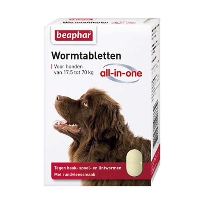 Beaphar wormtabletten All-in-one hond