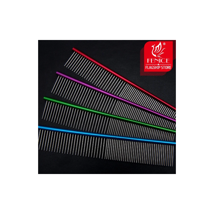 Kam rood groot 25 cm
