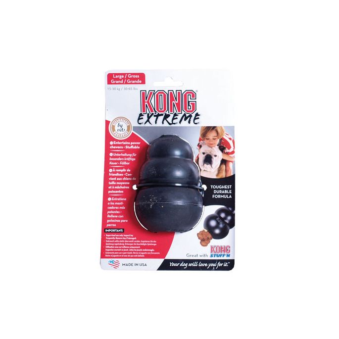 Kong Zwart Large