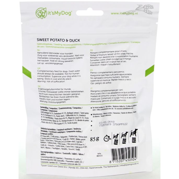 it's My Dog Duck & Sweet Potato - 85 gram