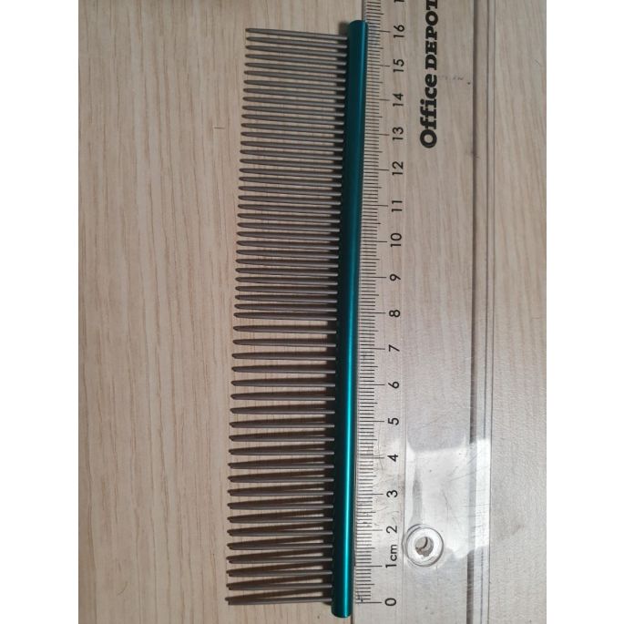Kam groen groot 25 cm