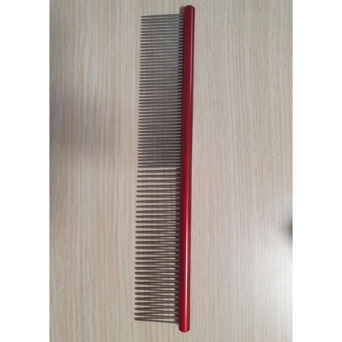 Kam rood groot 25 cm