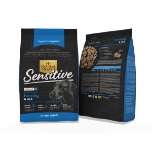 Natural Health Dog Fish & Rice Large Bite