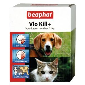 Vlo Kill kat en hond tot 11 kg. 6tab.