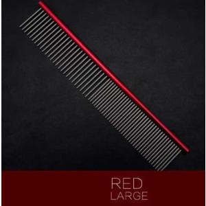 Kam rood groot 25 cm