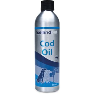 Icelandpet Cod Oil. Verpakking: 250 ml.